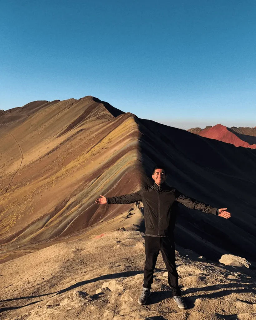 Travel Pro Hackers Gabi Rainbow Mountain